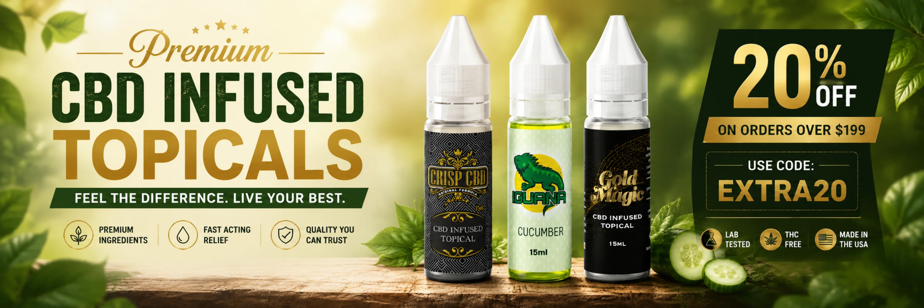 Get 20% off on CBD Juice